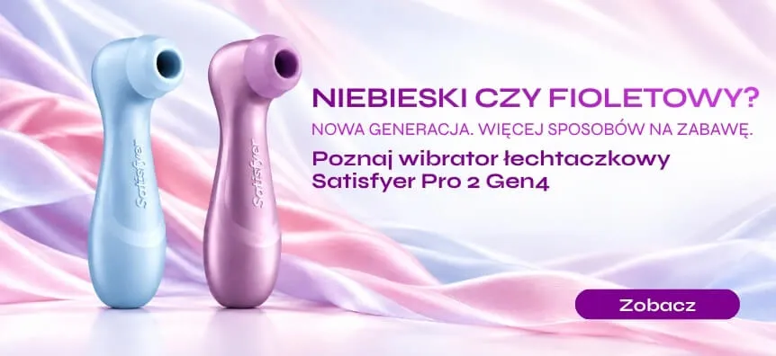 Niebieski czy fioletowy? Odkryj nowe stymulatory łechtaczki Satisfyer Pro 2 Gen4 na Desirel.pl | Sex Shop Polska Desirel.pl