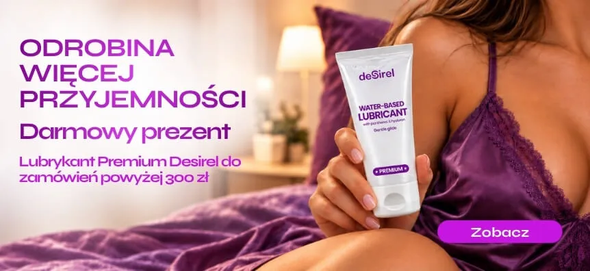 Darmowy lubrykant Premium Desirel do zamówień powyżej 300 zł | Sex Shop Polska Desirel.pl