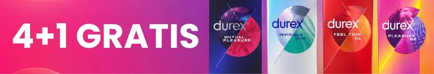 Promocja na prezerwatywy Durex: 4+1 gratis | Sex Shop Polska Desirel.pl