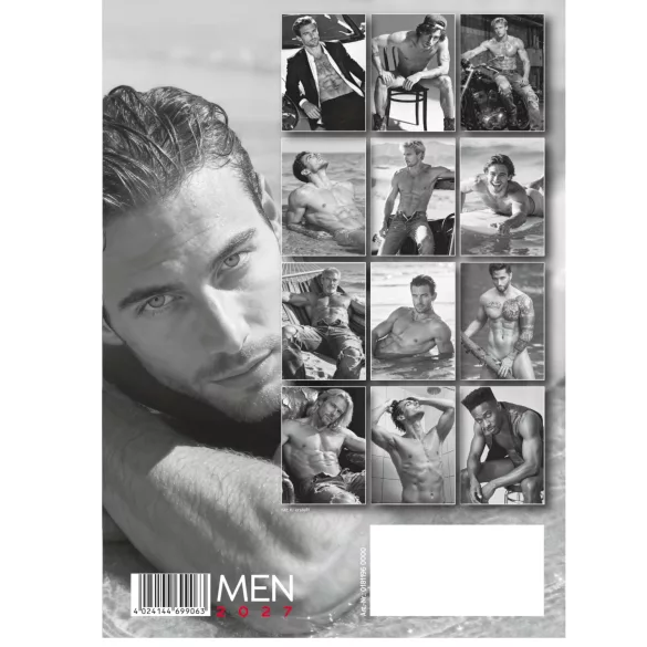 Men 2027 - erotyczny kalendarz ścienny (1 szt.)