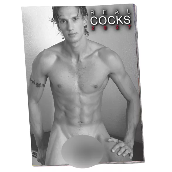 Real Cocks 2027 - erotyczny kalendarz ścienny (1 szt.)