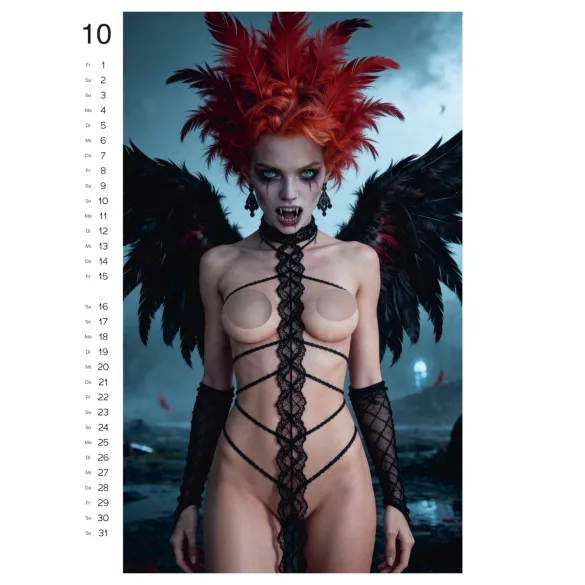 Wild Fantasy 2027 - erotyczny kalendarz ścienny (1 szt.)