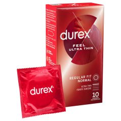   Durex - prezerwatywy ultra cienkie - naturalne odczucie - 10 sztuk