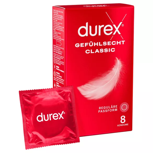 Durex - prezerwatywy ekstra cienkie (8 szt.)