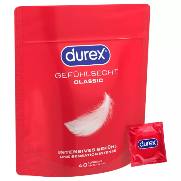 Durex - supercienkie prezerwatywy (40 szt.)