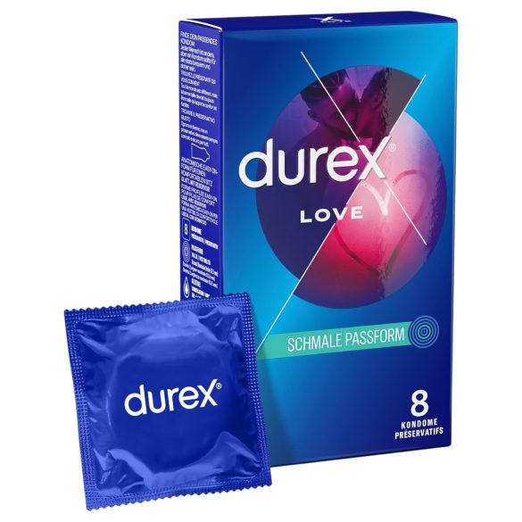 Durex Love - Prezerwatywy Slimfit (8 szt.)