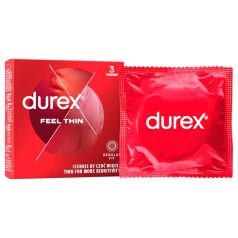   Durex - prezerwatywy ultracienkie - naturalne wrażenia - 3 sztuki