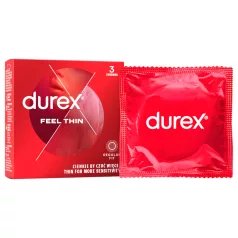   Durex Feel Thin - prezerwatywy o naturalnym odczuciu (3 szt.)