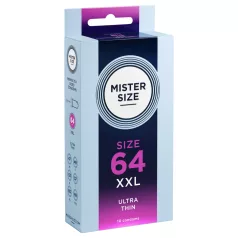 Mister Size - prezerwatywy cienkie - 64 mm - 10 sztuk