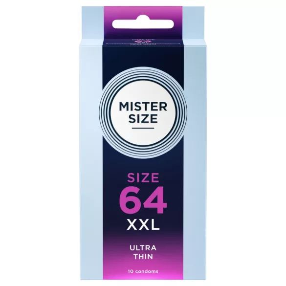 Mister Size - prezerwatywy cienkie - 64 mm - 10 sztuk