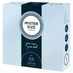 Mister Size - prezerwatywy cienkie - 69mm - 36 sztuk