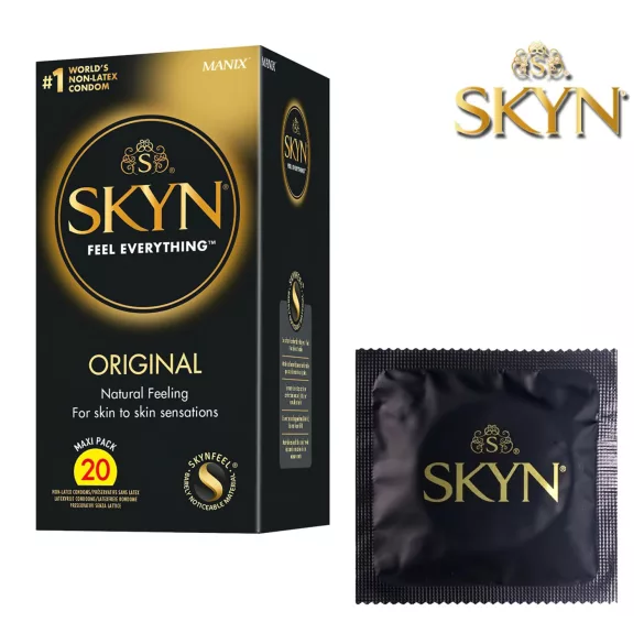 Manix SKYN - prezerwatywy bez lateksu - 20 sztuk