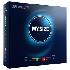 My Size Pro - prezerwatywy ekstra cienkie - 60 mm - 36 sztuk