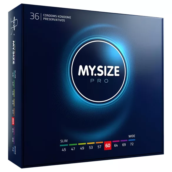 My Size Pro - prezerwatywy ekstra cienkie - 60 mm - 36 sztuk