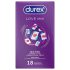 Durex Love Mix - prezerwatywy - zestaw mix - 18 sztuk