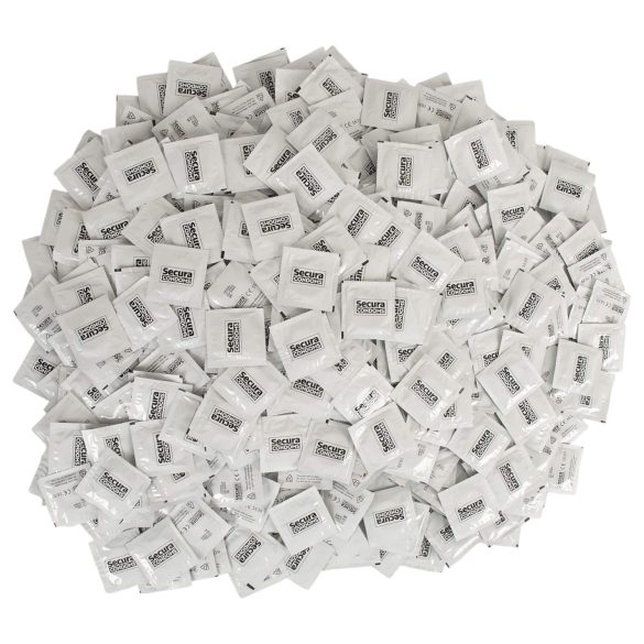 Secura Original - prezerwatywy - cienkie lateksowe - 1000 sztuk