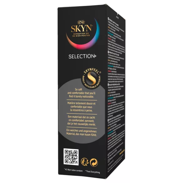 SKYN Selection+ - zestaw bezlateksowych prezerwatyw (10 szt.)