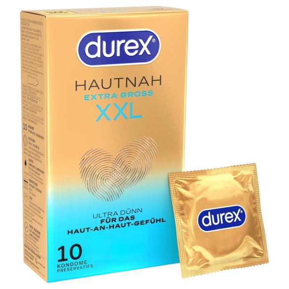 Durex Hautnah XXL - prezerwatywy extra duże - 10 sztuk