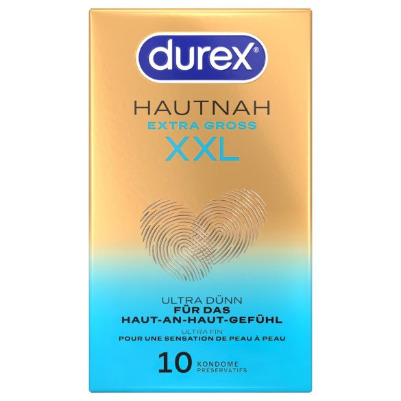 Durex Hautnah XXL - prezerwatywy extra duże - 10 sztuk