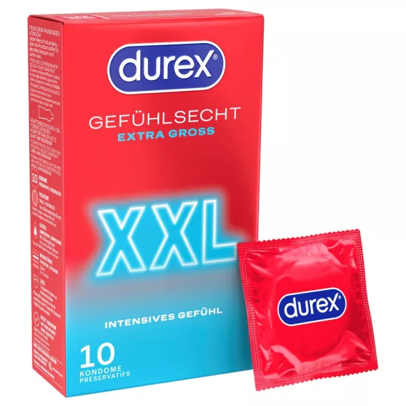 Durex - prezerwatywy XXL (10 szt.)