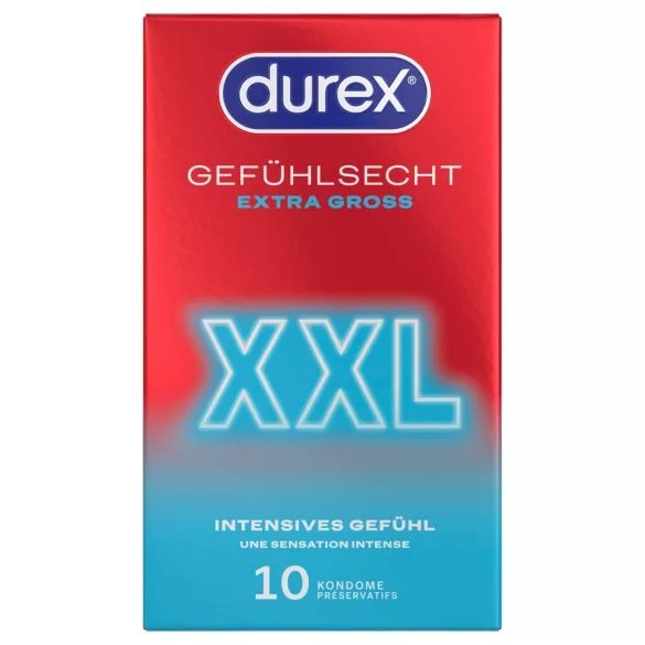 Durex - prezerwatywy XXL (10 szt.)