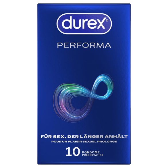 Durex Performa - prezerwatywy opóźniające wytrysk - 10 sztuk