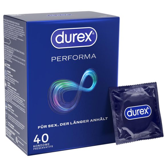 Durex Performa - prezerwatywy opóźniające (40 szt.)