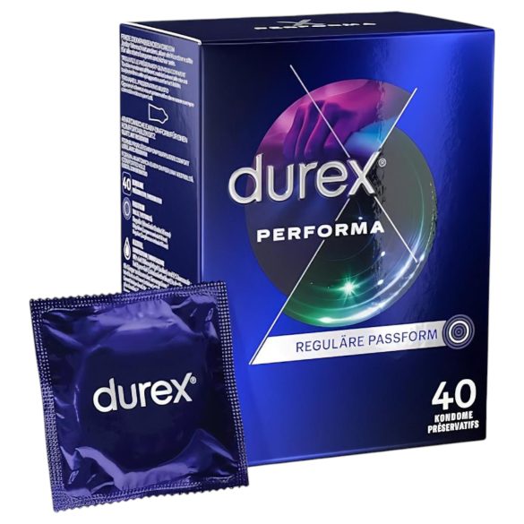Durex Performa - prezerwatywy opóźniające - 40 sztuk