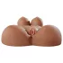 Pipedream Fuck Me Silly Sista - brązowy kobiecy tors masturbator (5,7 kg)