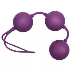 You2Toys - kulki gejszy potrójne - silikon fioletowy