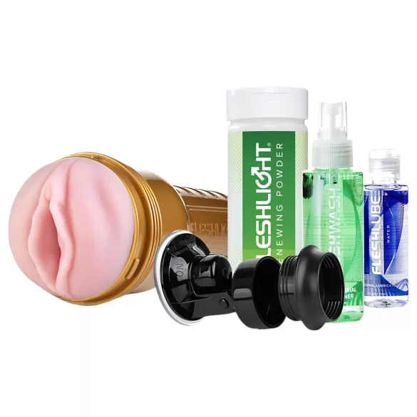 Fleshlight - masturbator treningowy - Stamina Training Unit - zestaw 5-częściowy