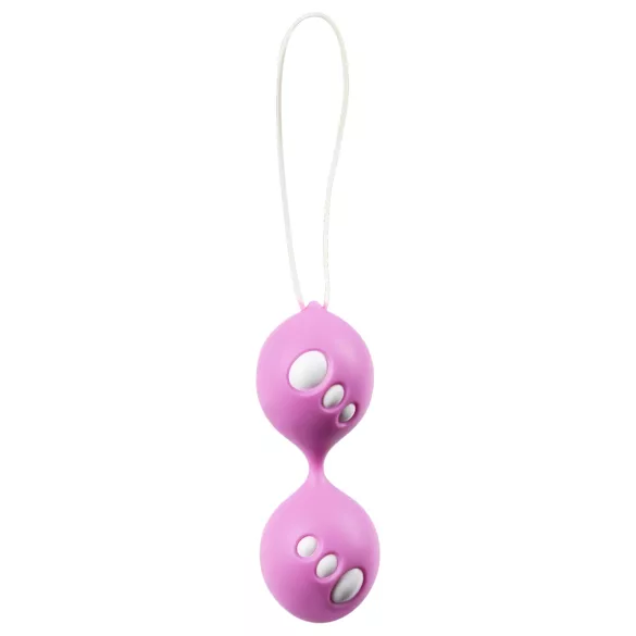 You2Toys - kulki gejszy podwójne - silikonowe - różowe