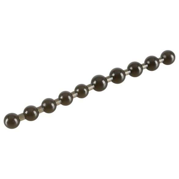 You2Toys - koralikowe pałeczki analne - silikon - czarne