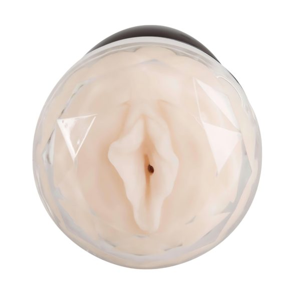 You2Toys - masturbator dwustronny - pochwa i anus - czarny