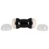You2Toys - masturbator dwustronny - pochwa i anus - czarny