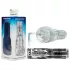 Fleshlight GO Torque - masturbator - kompaktowy - przezroczysty