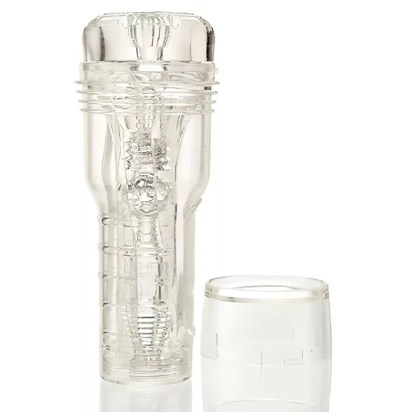 Fleshlight GO Torque - masturbator - kompaktowy - przezroczysty