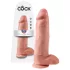 King Cock - duży dildos z jądrami - 30 cm - cielisty