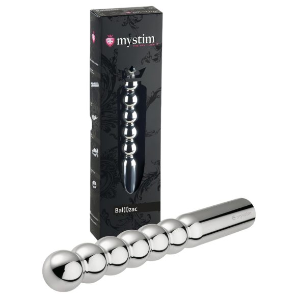 mystim Bal(l)zac - elektro dildo z kulkami