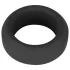 Black Velvets - pierścień na penisa silikonowy 2,6 cm - czarny