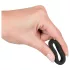 Black Velvets - pierścień na penisa silikonowy 2,6 cm - czarny