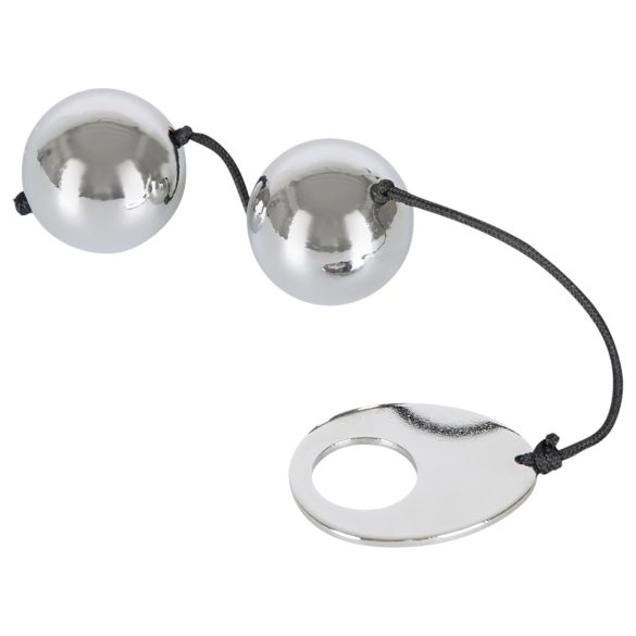 Bad Kitty - kulki gejszy - metalowe - srebrne