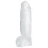 Kristálytiszta - duży dildo - przezroczysty