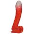 Jolly - dildo realistyczne - 17 cm - czerwony