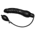 You2Toys - nadmuchiwany dilator analny - lateksowy - czarny - duży