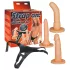 You2Toys - zestaw z przypinanym dildem z uprzężą (w kolorze cielistym)