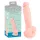 Medical - dildo z silikonu medycznego 18 cm - naturalny