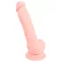 Medical - dildo z silikonu medycznego 18 cm - naturalny