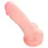 Medical - dildo z silikonu medycznego 18 cm - naturalny