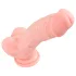 Medical - dildo z silikonu medycznego 24cm - beżowy